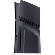 For PS5 Pro Disc Version Black Faceplate Case Cover Premium Plastic Gaming Accessories