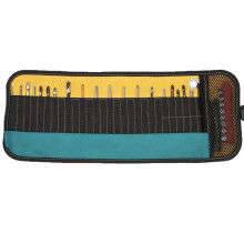 Tool Roll, Heavy Duty Tool Roll Bag Organizer, Roll Tool Pouch with 28 + 1 Pocket, Gifts for Men Father Dad