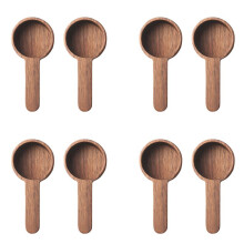Wooden Measuring Spoon Set Kitchen Measuring Spoons Tea Coffee Scoop Sugar Spice Measure Spoon Measuring Tools,8 Pcs