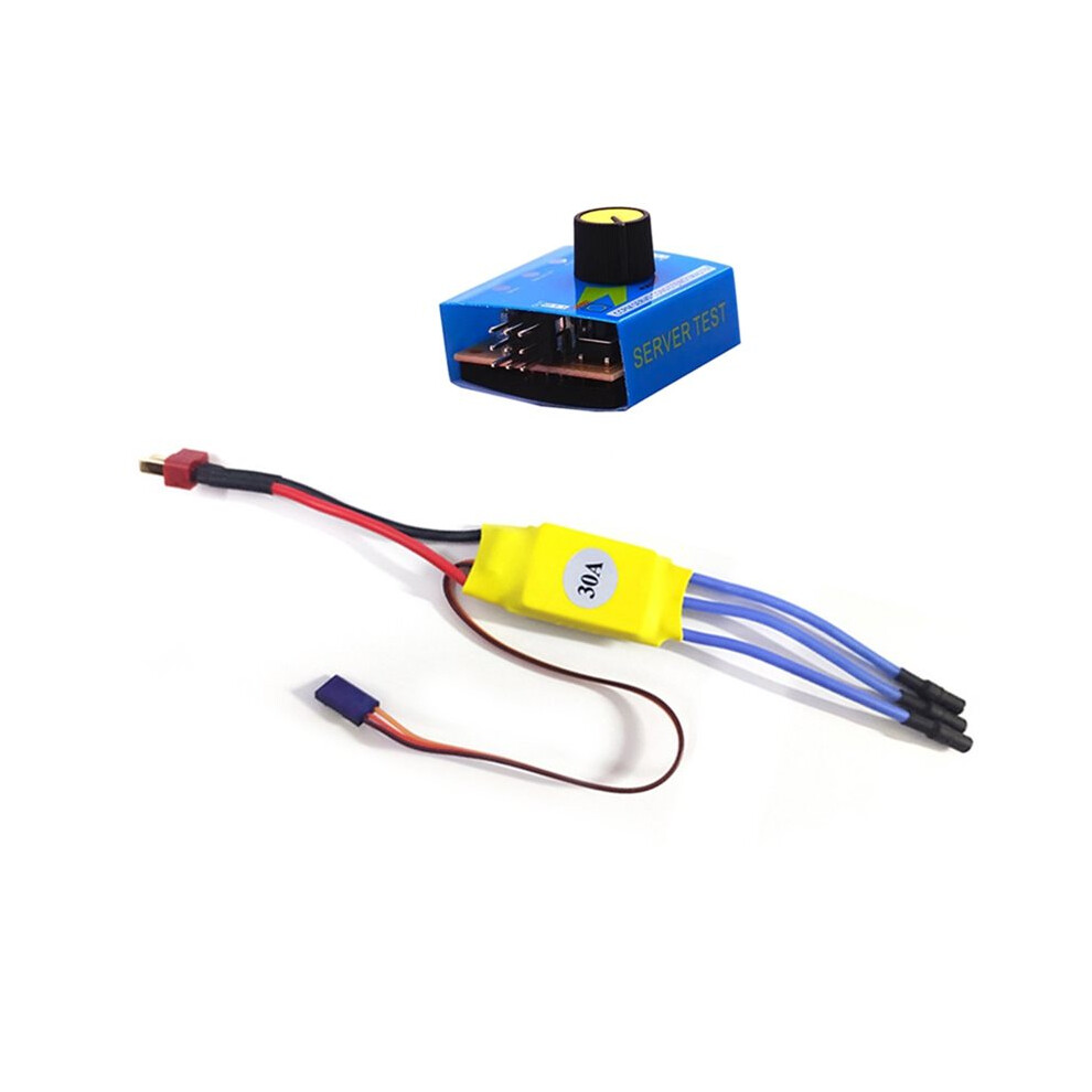 30A Brushless Speed Controller Rc Esc+Multi Servo Tester 3Ch Esc 4.8-6V Ccpm Main Inspector For F450 Flight Controller 6032848704479