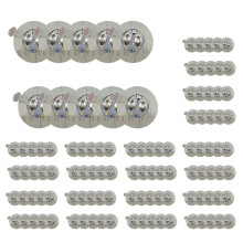 100 Szt Podstawka LED Biała, Podświetlane Podstawki, Diody LED do Naklejek, Lampki do Butelek Wina, do Napojów, Akcesoria Barowe, Impreza, Wesele