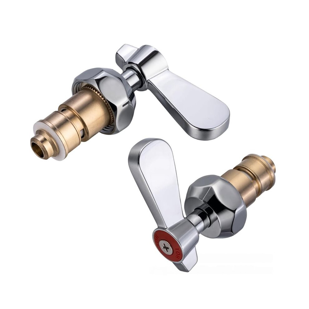 For Krowne 21-309L Valve & Handle Repair Kit,Hot 1/4 Turn Ceramic Cartridge, Fits Royal Series Faucets & Pre-Rinse Units 6032687765990