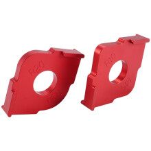 Aluminum Alloy Radius Jig Router Templates, Radius Quick-Jig Router Bit Templates for Routing Rounded Corners ,Set of 2