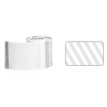 Fita de Etiquetas M110 Transparente para Etiquetagem, 40x60mm, Impressão Térmica de Etiquetas para Código de Barras/Endereço/Logotipo/Etiquetas