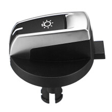 1Pcs Car Headlight Knob Buttons with 1PCS Car Headlight Panel