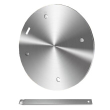 6.3Inch Heat Diffuser Plate, Cooking Induction Adapter Simmer Plate Induction Cooktop Converter Plate with Handle