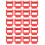 20 PZ PCI-E Riser Card Fermo Vertical Mount Locker PCIE 1X Solt Fermo per Mining BTC Riser per Scheda Video, Rosso 1