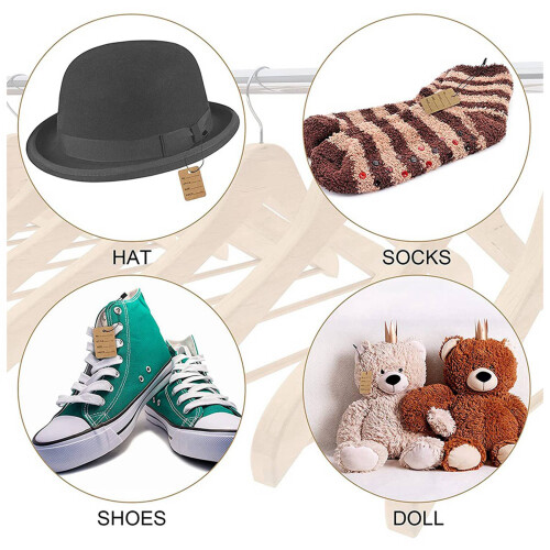 2000 Pieces Price Tags and Hang Tag String, Clothing Tags for Clothing Marking Tags Unstrung Tags Store Tags
