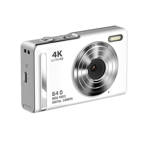 4K Digital Camera LED Flash 64MP HD Pixel Retro Ccd Portable Card Entry-Level Camera Auto Focus B