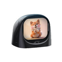 AI Car Robot Car Electronic Pet Dashboard Emotional Expression Dash Wi-Fi Multilingual Dialogue Car Decorations B