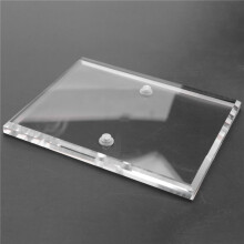 2X Clear Acrylic Round Bracelet Display Holder 2 Tier T-Bar Jewelry Display Bracelet Display Holder Stand