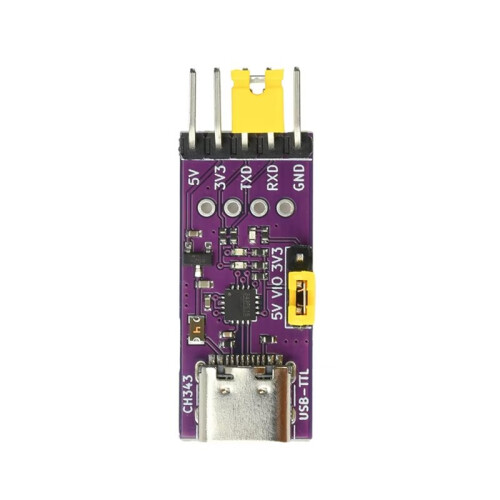USB to TTL Serial Port USB Type-C Interface Communication Conversion Module 6Mbps High-Speed CH344 CH348 Chip