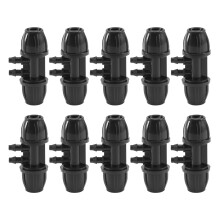 10 Pcs/Pack 11/8 Inch To 7/4 Inch Hose Connector Irrigation Tubing Drip Irrigator Garden And Watering Connector