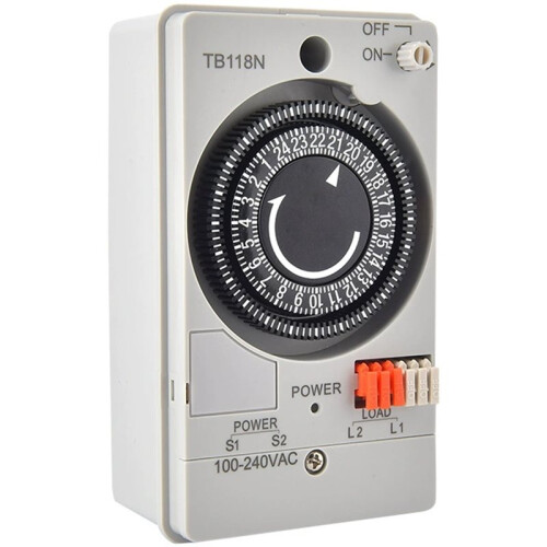 AC Timer 24 Hour Timer NiMH Battery Power Failure Compensation Reliable Data Storage 110-240V Timer