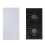 GPU Backplane Radiator Video Memory VRAM Radiator Panel Alloy Aluminum Cooling Backplate for RTX 3090 3080 3070 Series 1