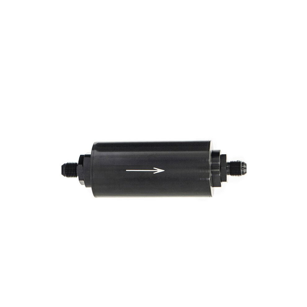 Aluminum Fuel Filter For E85 Filter System With 100 Microns Steel Element An6/An8/An10/9Mm Adaptor Fittings An6 6031444418445