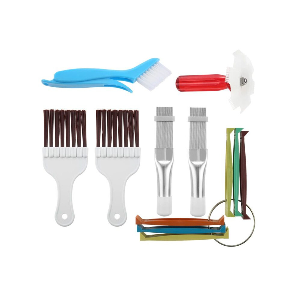 7Pcs Air Conditioner Fin Cleaner Set, Ac Fin Comb Condenser Fin Straightener Brush, Air Conditioner Repair Clean Tool 6032129697636