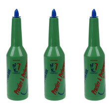 3X Flair Bartender Bartending Pratique Bar Pub Bouteille de Vin Cocktail Shaker - Vert