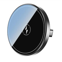 1 Pc Car Phone Holder, 15W Fast Charging, Portable, Can Rotate 360 Degrees for Easy Navigation(Built-in Magnet)