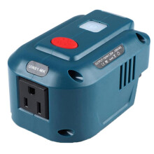 Für Ma-Kita 18 V Lithium-Batterie-Wechselrichter-Generator Tragbarer USB-Netzadapter mit LED-Licht für Ma-Kita BL1830
