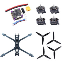 MARK4 7-Zoll HD FPV Racing Drohne F4V3S Flugsteuerung 45A 4IN1 ESC Kohlefaserrahmen Quadcopter für Freestyle-Fliegen