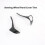 Car Steering Wheel Panel Button Cover Trim with Car Front Reading  Light Lamp Frame Cover Trim Sticker 4
