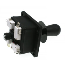 Joystick Black Bat Top 8 Way Stick Command for Retro Arcade Game Machine Happ SNK USB Board DIY Pinball Parts