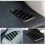 Air Conditioning Outlet Vent Frame Cover with Center Console Gear Shift Panel Frame Trim,for  Navara NP300 16-20 10