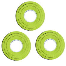 Badmintonracket 7C Platt Gummi, Mjukt och Stötdämpande, Bra Elasticitet, Inte Lätt Att Deformera När det Sträcks, Cyan