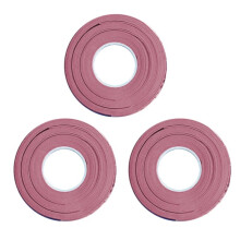 Badmintonracket 7C Platt Gummi, Mjukt och Stötdämpande, Bra Elasticitet, Inte Lätt Att Deformera När det Sträcks, Rosa