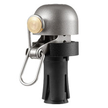 Road Bike Bicycle Bell Waterproof High Decibel Bike Horn 18-25mm Handlebar Plug Bell Silver