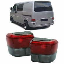 Car Rear Tail Light for Transporter T4 1990-2003 Smoky Rear Brake Lamp Lamp Housing Without Bulb 701945111 701945112