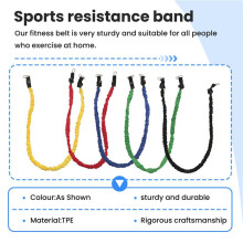150lbs Resistance Bands Set Yoga Band Strength Training Exercise Resistance Band Fitness Exercise Elastic Rope Set