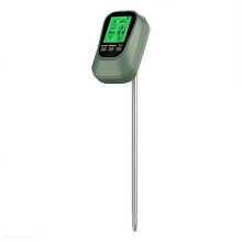 Soil PH Meter Soil Tester with Temperature Light Intensity Detector Digital Flower Analyzer for Garden Lawn Plants