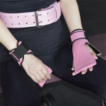 Weight Lifting Grip-Heavy Belt, Power Hook for Hard Pulling, Neoprene Padded Wrist Rest Gloves.