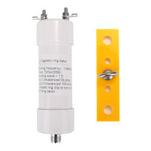 Balu 1:2 500 W pour Antenne Ondes Courtes, Entrée 50 Ω Vers Sortie 100 Ω, Transformation D'Impédance pour SSB/CW/FM/AM/FSK/FT8