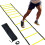 20ft Adjustable Agility Ladder with Carry Bag - Optimal Training Gear for Enhanced Athletic Performance 1