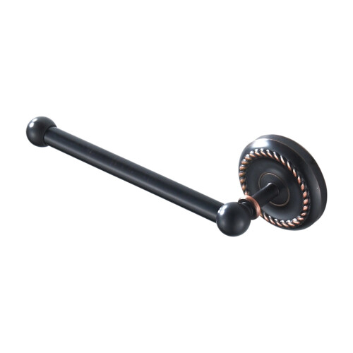Rusts Resistant Copper Toilet Paper Holder Bathroom-Black