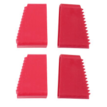 4Pcs Step Ladder Feet Covers Versatile Ladder Leg Cover-Red