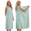Corals Fleece Bath Towel Wrap Without Shedding Ideal For-Blue 7