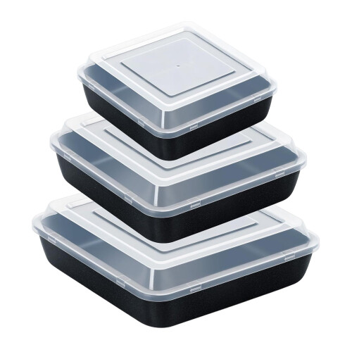 Multipurpose Stainless Steel Baking Dish Square Pan-6 inches 1