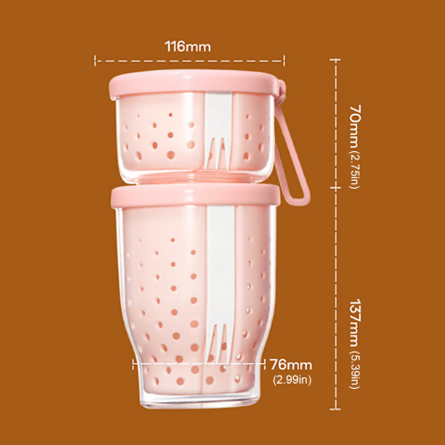 Multifunctional Mixing Cup With Detachable Filter For Shaking-4 1