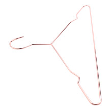 17 Inch Adult Heavy Duty Strong Rose Gold Clothes Hangers, Coat Hangers, Suit Hangers, with Notches (Pack of 20)