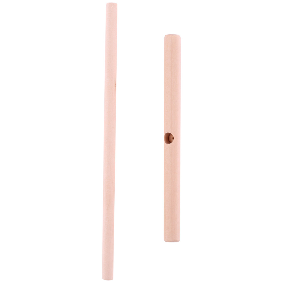 Practial T Shape Crepe Maker Pancake Batter Wooden Spreader Stick Home Kitchen Tool Kit Diy Use 2Pc 6031244187862