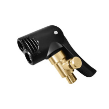 Brass Portable Inflatable Pump Car Tire Air Chuck Inflator Pump Valve Connector Clip- Adapter Car Tyre Wheel Valve