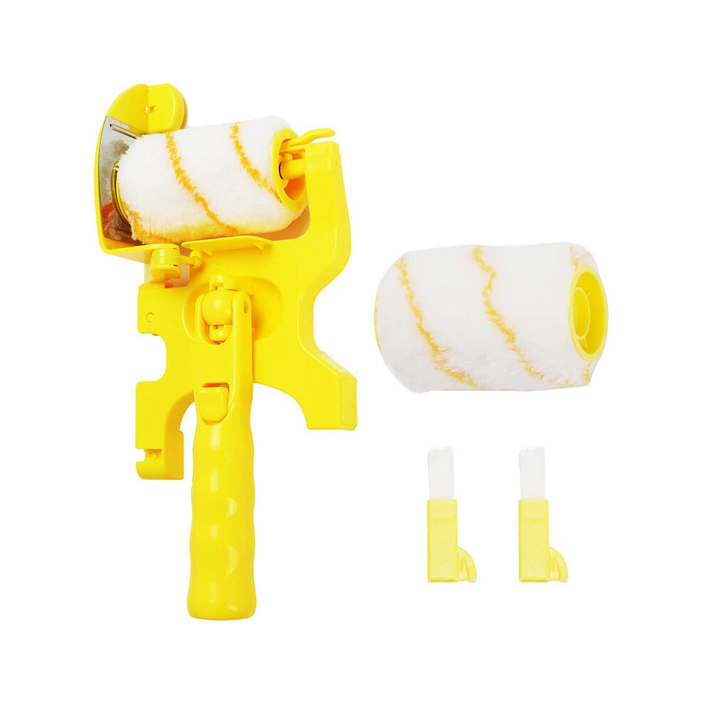 Paint Edger Roller Brush Paint Edger Combo Kit, Clean-Cut Paint Edger Roller Brush, Paint Brushes Safe Tool 6033932676801