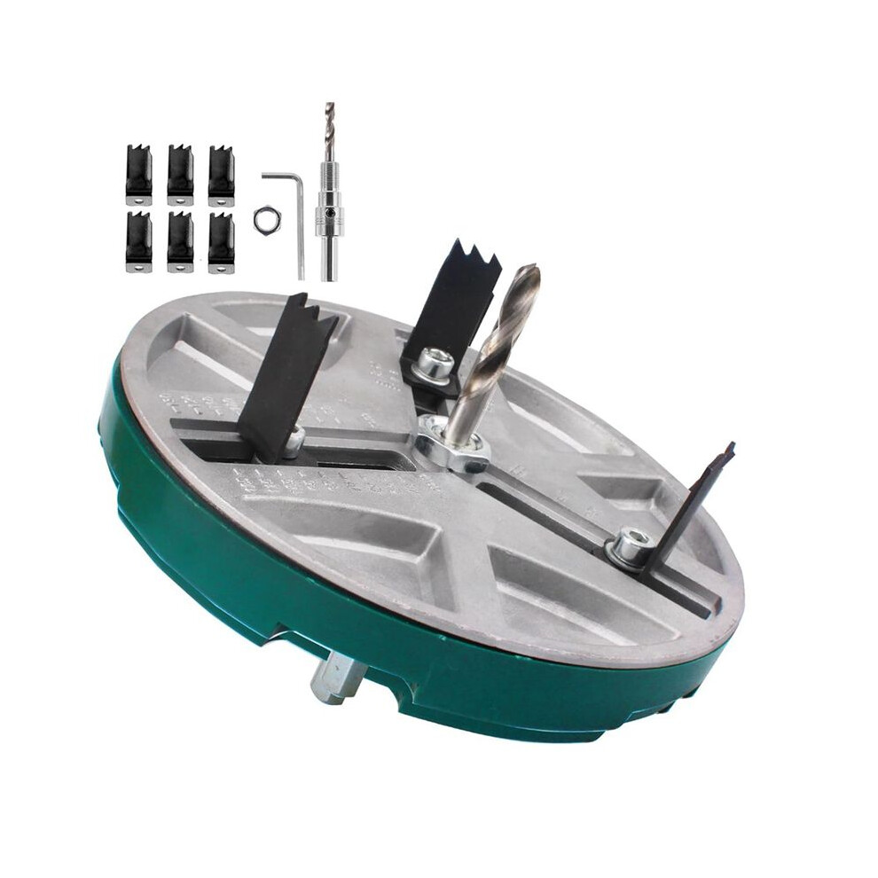 Adjustable Punching Saw Tool For Drilling, Hole Saw, Adjustable Punching Saw Diameter 1.8-5In, Wood Working Tools 4714053041076