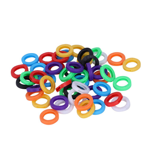 50PCS Small Size ID Identify Key  Cap Tag