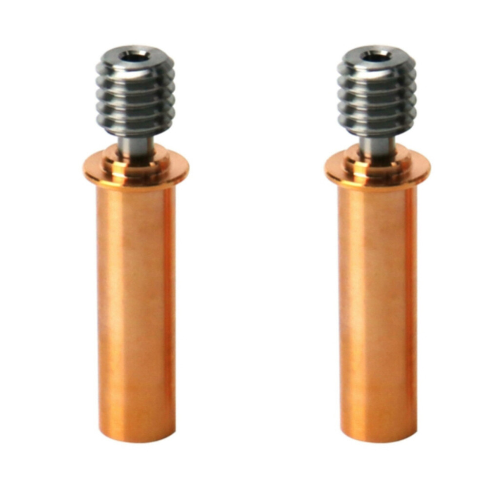 2X Cr6 Se Titanium Alloy Bi-Metal Heatbreak For Cr-6 Se Hotend 3D Printer 1.75Mm Filament Heat Break 6032810476465