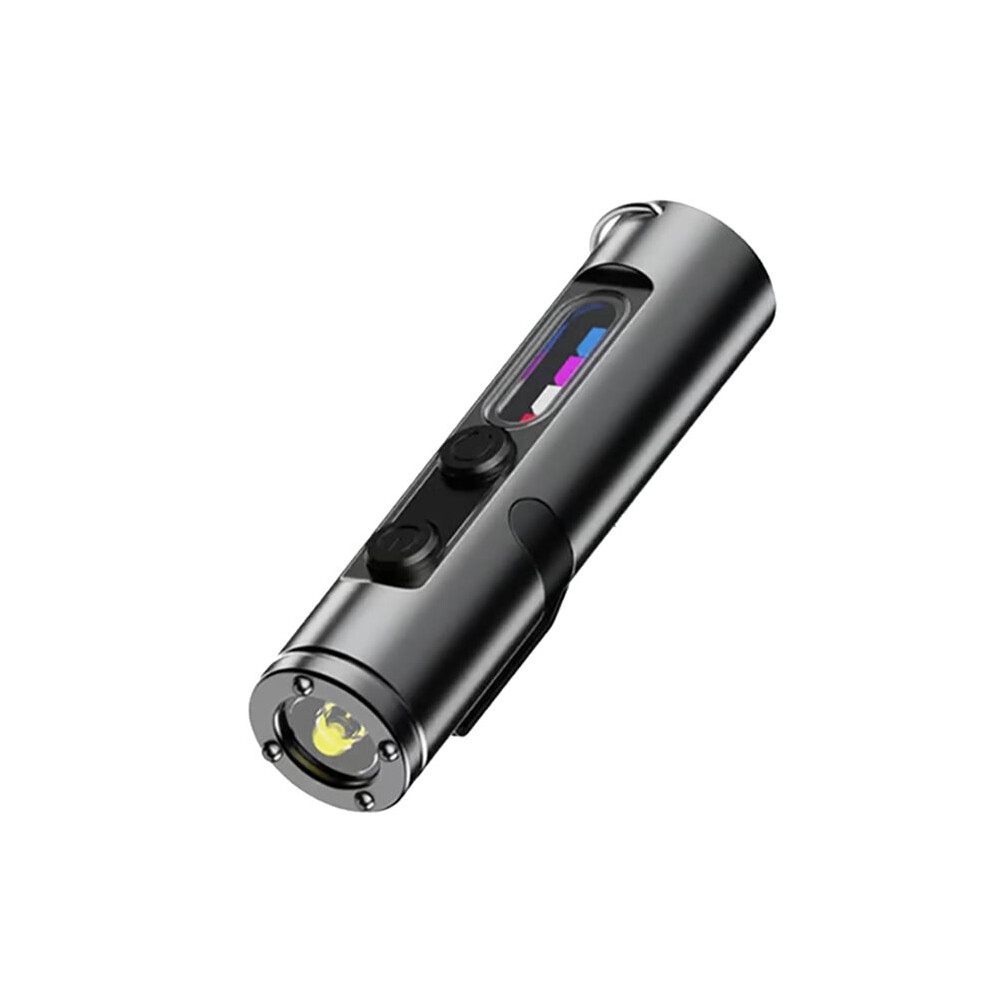 Pocket Rechargeable Flashlight Keychain Light With Fire Igniter & Window Breaker,For Camping, Everyday Carry 6032407274917